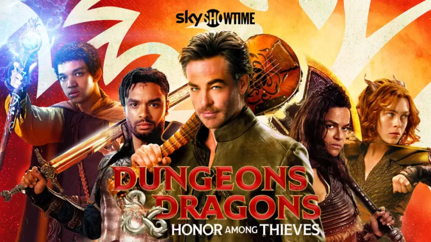 Nga loja legjendare e tavolinës në filmin aksion-aventurë Dungeons & Dragons: Honour Among Thieves vjen ekskluzivisht në SkyShowtime nga  31 gusht